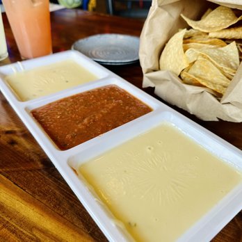 Green Lemon - TRIO DIP VF swapped the guac for extra queso - Mexican Near Me - Tampa, Florida Green Lemon - TRIO DIP VF swapped the guac for extra queso - Mexican Near Me - Tampa, Florida