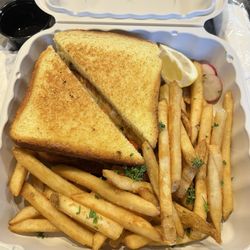 Lobster grilled cheese