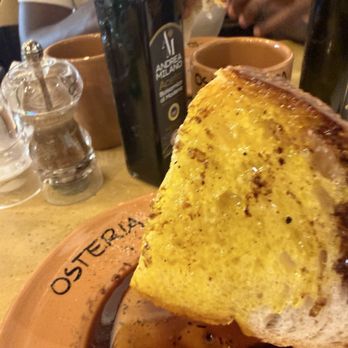 Osteria Da Fortunata - Italian olive oil and balsamic vinegar rustic bread - Roman Near Me - Rome, RM Osteria Da Fortunata - Italian olive oil and balsamic vinegar rustic bread - Roman Near Me - Rome, RM