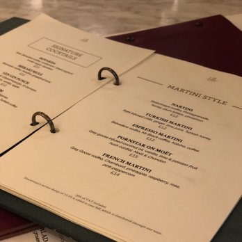 Hovarda - Cocktails menu.... - Bars Near Me - London, XGL