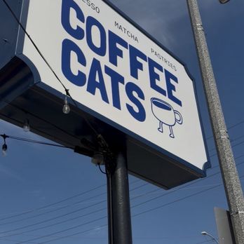 Coffee Cats - Sign - Coffee & Tea Near Me - Bell Gardens, California Coffee Cats - Sign - Coffee & Tea Near Me - Bell Gardens, California