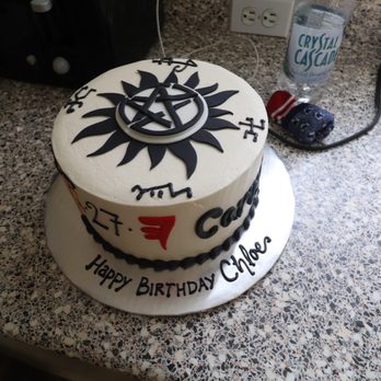 Cakes by Frosted - The Supernatural Themed Birthday cake - Desserts Near Me - Edmonds, Washington