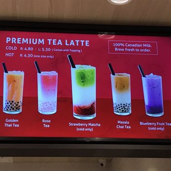 The Krys Milktea Bar - Menu - Coffee & Tea Near Me - Toronto, Ontario The Krys Milktea Bar - Menu - Coffee & Tea Near Me - Toronto, Ontario