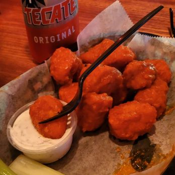Wing Jawn - Boneless wings with buffalo sauce - Chicken Wings Near Me - Brooklyn, New York