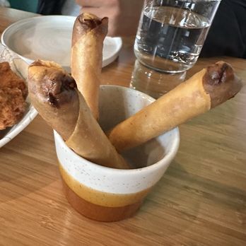 Kilig - $14 Lola's Lumpiang Shanghai. Got charged $2 for a tablespoon of Banana Ketchup for it. - Filipino Near Me - Seattle, Washington Kilig - $14 Lola's Lumpiang Shanghai. Got charged $2 for a tablespoon of Banana Ketchup for it. - Filipino Near Me - Seattle, Washington