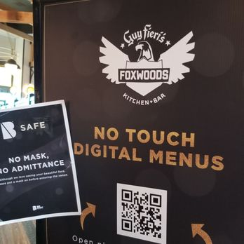 Guy Fieri's Foxwoods Kitchen & Bar - Scan the QR code for menu - American Near Me - Mashantucket, Connecticut