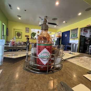Cafe Brasil - 7/22/25 condiments. Interior. - Brazilian Near Me - Santa Cruz, California Cafe Brasil - 7/22/25 condiments. Interior. - Brazilian Near Me - Santa Cruz, California