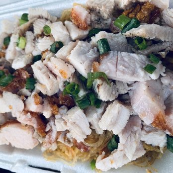 Dick's Lechon - Mmm! Lechón and pancit bihon plate $13 - Filipino Near Me - Waipahu, Hawaii Dick's Lechon - Mmm! Lechón and pancit bihon plate $13 - Filipino Near Me - Waipahu, Hawaii