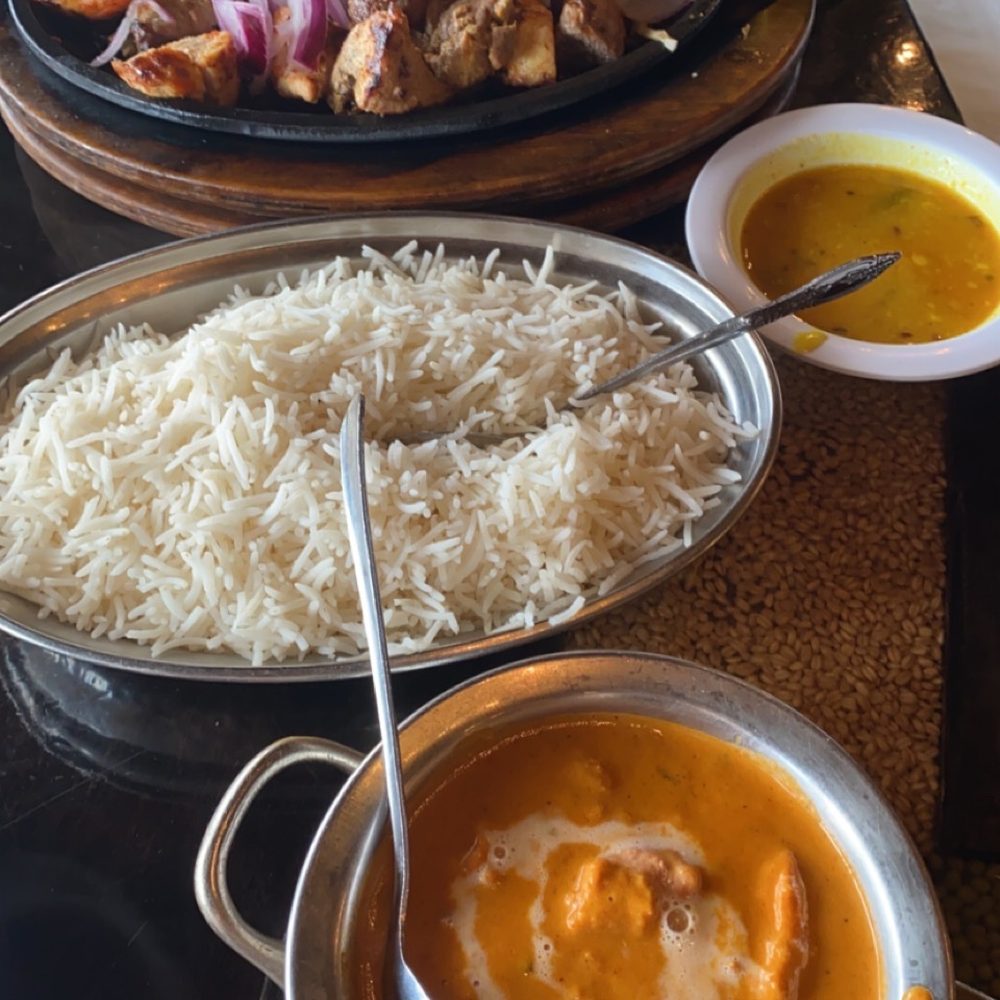 Taaza Bistro - Tandoori Kazhana, Basmati rice, and tikki masala - Indian Near Me - Greensboro, North Carolina