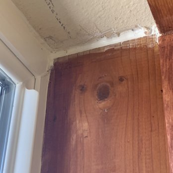 Action Window & Door - Damages natural wood, sloppy caulking - Windows Installation Near Me - Spring Valley, California Action Window & Door - Damages natural wood, sloppy caulking - Windows Installation Near Me - Spring Valley, California