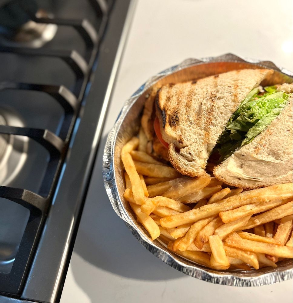 Food from The Cabin Restaurant