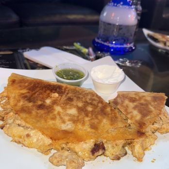 Faris Hookah Lounge & Mediterranean Grill - Chicken Quesadilla - Hookah Bars Near Me - Katy, Texas Faris Hookah Lounge & Mediterranean Grill - Chicken Quesadilla - Hookah Bars Near Me - Katy, Texas