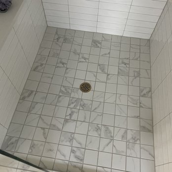 RPS Remodeling And Painting Solutions - Shower floor tiles - Drywall Installation & Repair Near Me