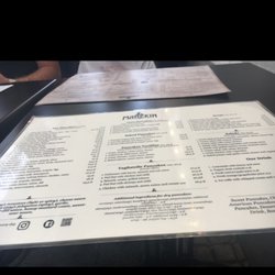 Manekin - Menu/Placemat
