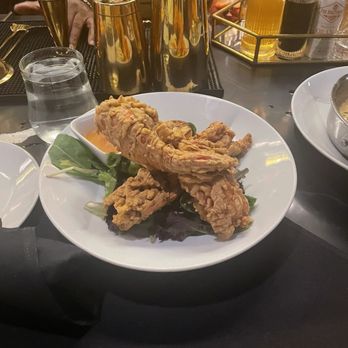Bungalow Downtown Dining - Fried Lobster Tails - Steakhouses Near Me - Houston, Texas Bungalow Downtown Dining - Fried Lobster Tails - Steakhouses Near Me - Houston, Texas