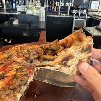 Anthony's Coal Fired Pizza & Wings - No flop, even with heavier toppings. - Pizza Near Me - Coral Gables, Florida