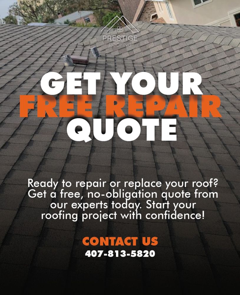 Slide of Prestige Roofing Services