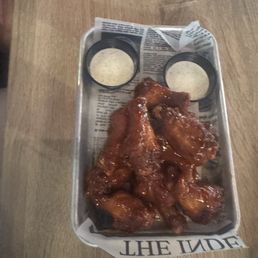Hot honey wings Hot honey wings
