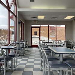 Arbys Roast Beef - The inside sitting area of the restaurant