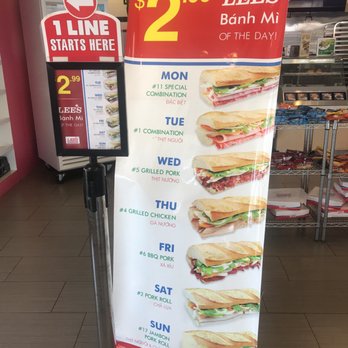 Lee's Sandwiches - Special menu - Vietnamese Near Me - LongBeach, California