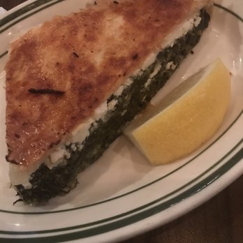 Miller's Pub - Spinach pie! One of the best!!! - American Near Me - Chicago, Illinois