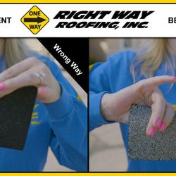 Right Way Roofing - Underlayment