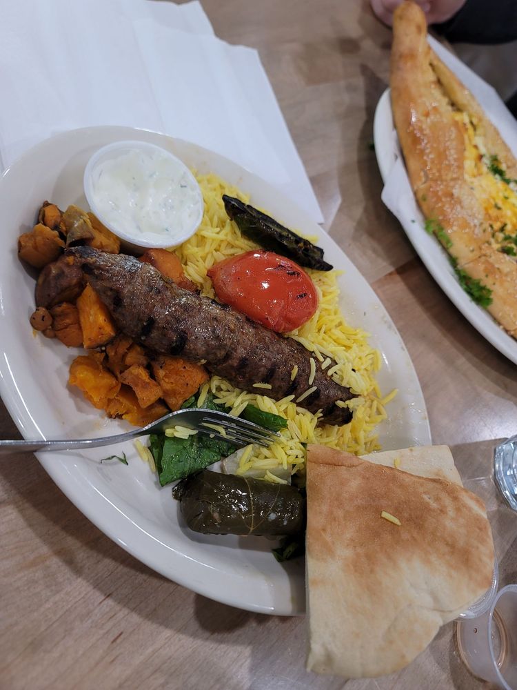 Food from The Mediterian Deli