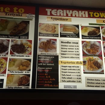 Teriyaki Town - Menu - Japanese Near Me - Portland, Oregon Teriyaki Town - Menu - Japanese Near Me - Portland, Oregon