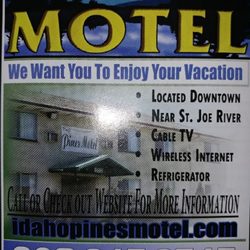 Pines Motel - This Add Says It All