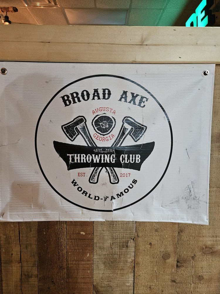 BROAD AXE THROWING Updated September 2024 1025 Broad St, Augusta