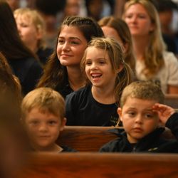 Holy Trinity Episcopal Academy - Seniors with Kindergarten buddy's