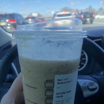 Starbucks - Didn't even have the decency to give me my money's worth. These pricey drinks need to be filled up all the way or you are getting cheated. - Coffee & Tea Near Me - Freehold, New Jersey