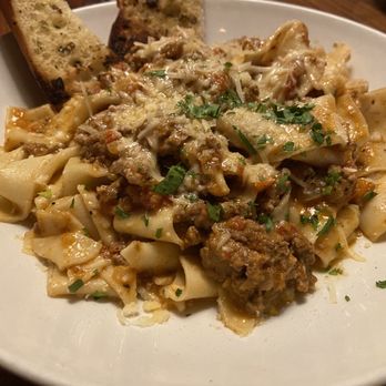 Burtons Grill & Bar - Pappardelle Bolognese - New American Near Me - Boca Raton, Florida Burtons Grill & Bar - Pappardelle Bolognese - New American Near Me - Boca Raton, Florida