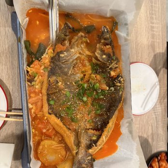 Meet U BBQ - Roasted Tomato Fish - Barbeque Near Me - San Gabriel, California