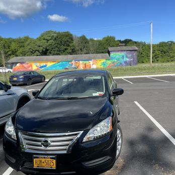 Poughkeepsie Farm Project - Ok. I was so excited to grab my shares that I parked askew. Oops - CSA Near Me - Poughkeepsie, New York