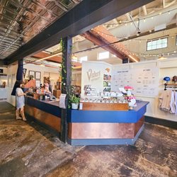 Videri Chocolate Factory - Inside lobby and chocolate counter