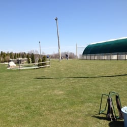 Eagle Classic Golf Centre - Putting area and rear of covered driving area