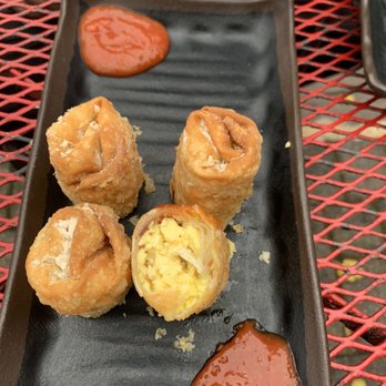 Three Monkeys Cafe - Bacon Eggrolls - New American Near Me - Philadelphia, Pennsylvania