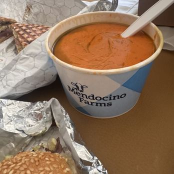 Mendocino Farms - Tomato soup - Sandwiches Near Me - Rancho Cucamonga, California