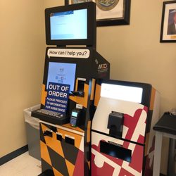 MVA Express - Kiosk #2 out of order