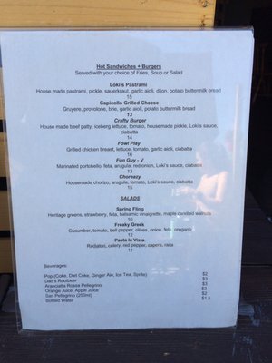 Menu photo 5 Loki's Garage Penticton, BC Menu photo 5 Loki's Garage Penticton, BC