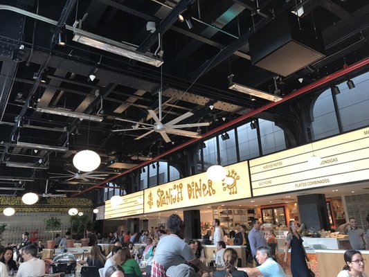 Spanish Diner at Mercado Little Spain by null