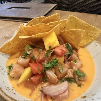 Jaguar Restaurant - Coconut Grove - Spicy Mango Ceviche - Latin American Near Me - Miami, Florida