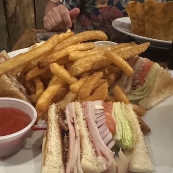 Doc Holliday's Roadhouse - Club Sandwich! Yum! - Desserts Near Me - Galveston, Texas Doc Holliday's Roadhouse - Club Sandwich! Yum! - Desserts Near Me - Galveston, Texas