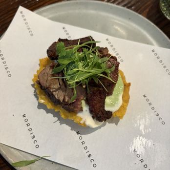 Mordisco Miami - Picanha tostones - Venezuelan Near Me - Doral, Florida Mordisco Miami - Picanha tostones - Venezuelan Near Me - Doral, Florida