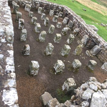 Housesteads Roman Fort & Museum - The grain and food storage room had a raised floor to let water drain and hopefully keep out rodents - Museums Near Me - Hexham, NBL