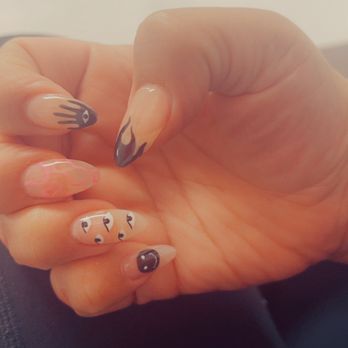 Square Nails & Spa - Nails by Vicky freehand - Nail Salons Near Me - La Habra, California Square Nails & Spa - Nails by Vicky freehand - Nail Salons Near Me - La Habra, California