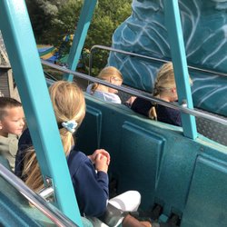 Attractiepark Duinen Zathe - Wildest ride of the park. About 40 ft high.