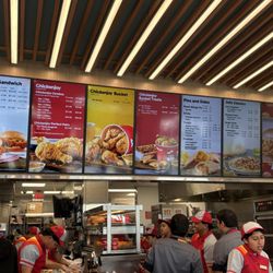 Jollibee - Menu inside