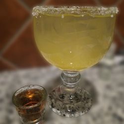 La Casa Mexicana O'fallon - Grand Margarita with a shot of Grand Marnier
